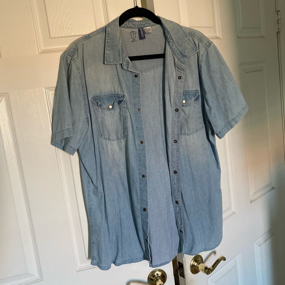 Denim shirt